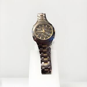 Solar CITIZEN Eco-Drive WR 100 Men’s Gold tone Watch with Stainless Steel Band